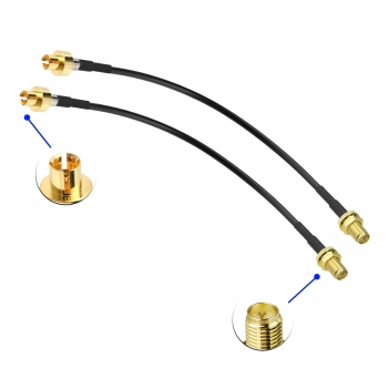 15CM RP-SMA Female to WiFi7 New Interface RG174 Coax Cable (50 Ohm) for WiFi7 Gaming Motherboard