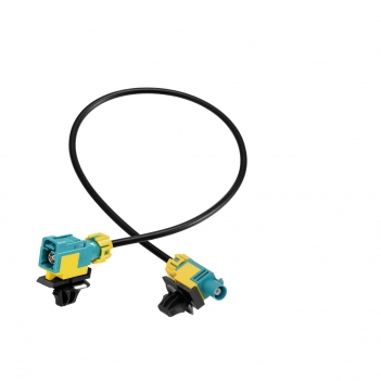 FAKRA Z Female to Male Waterproof Car Antenna Extension Cable RG174 Coaxial for Android Stereo Head Units GPS FM AM Radio Sirius XM Satellite 4G LTE Bluetooth