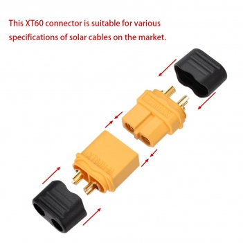 ELFCULB 3 Pairs XT60 Connector,XT60H Plug Male Female with Sheath Housing for RC Battery Amass Connector Device Replace