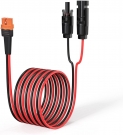 ELFCULB 10AWG 50FT Solar to XT60i Cable Solar Connector to XT60i Adapter Cable for Portable Power Station