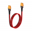 ELFCULB XT60 Female to Female Extension Cable 12AWG 2FT - Heavy Duty Power Cord for RC Cars, Batteries, and Portable Power Stations