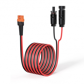 ELFCULB 10AWG 50FT Solar to XT60i Cable  Solar Connector to XT60i Adapter Cable for Portable Power Station