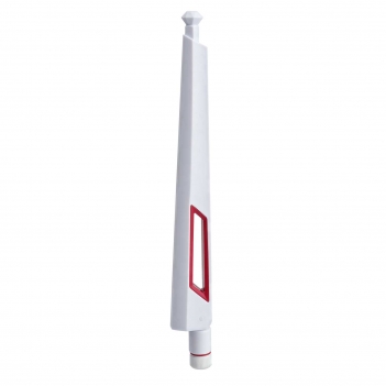 Dual Band WiFi Antenna RP-SMA Male 2.4/5.8GHz Foldable 4dBi White Tilting Rubber Duck Antenna 2400-2500/5100-5800MHz for WiFi Router Repeater AP IP Camera