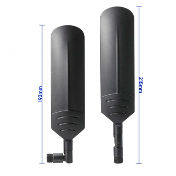 5G Wideband Antenna SMA Male 600-6000MHz 6dBi Wideband Rubber Duck Antenna for Cellular Router Modem Gateway Hotspot