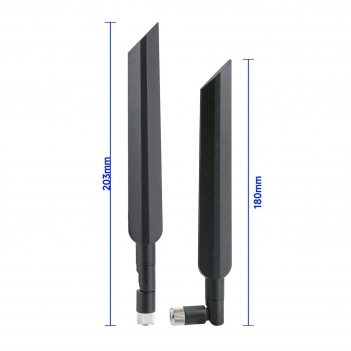 5G Wideband Antenna SMA Male 600-6000MHz 6dBi Wideband Rubber Duck Antenna for Cellular Router Modem Gateway Hotspot